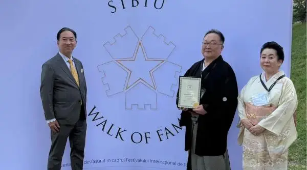 Teatrul Noh Yamamoto, o stea japoneză pe Walk of Fame la FITS
