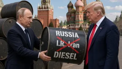 Putin îi vinde lui Trump motorină iraniană, nu rusească. Un disident iranian face acuzații grave și vine cu dovezi VIDEO